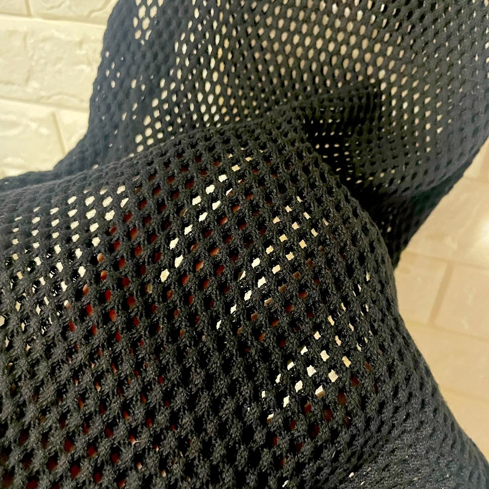 BLK DNM net top - Picture 2 of 3